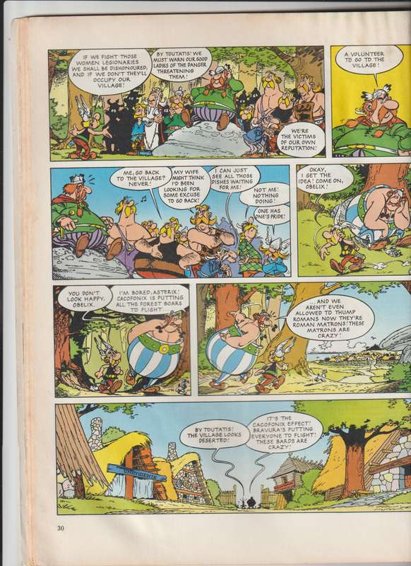 Asterix And The Secret Weapon By Goscinny & Uderzon cartoon classic comic collectable