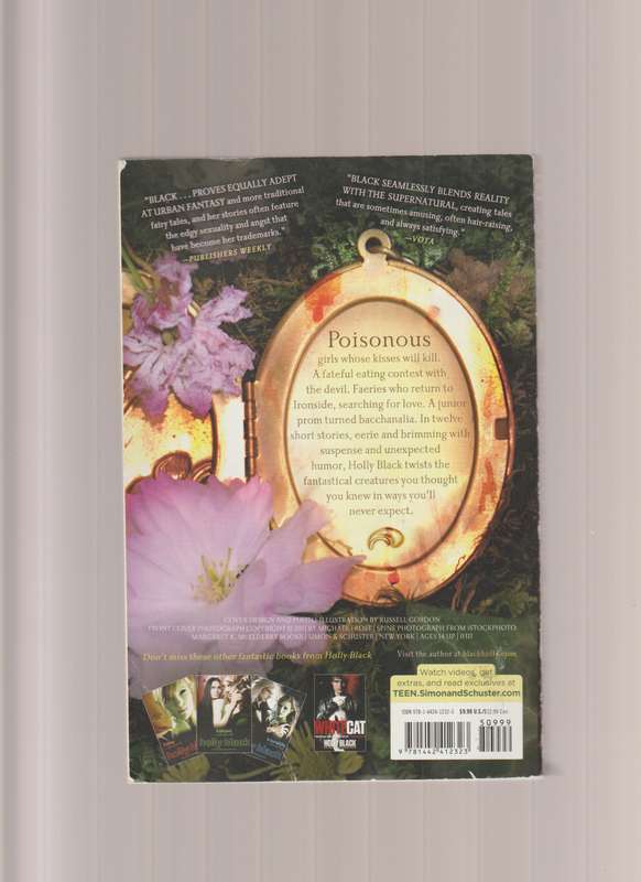 The Poison Eaters & Other stories Holly Black book teen young adult fantasy vampires paranormal faer