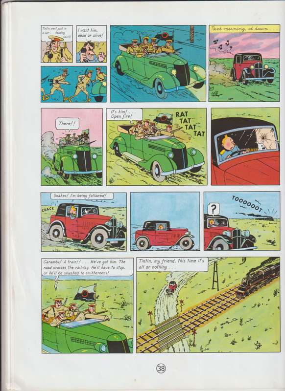The Adventures Of TinTin The Broken Ear by Herge Cartoon comic book collectable graphic novel