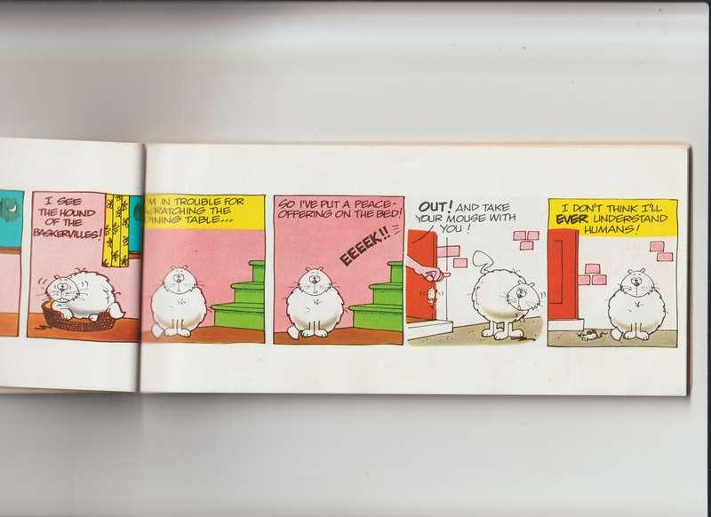 Fat Cat By Mike Atkinson (1979) cartoon comic book old retro vintage
