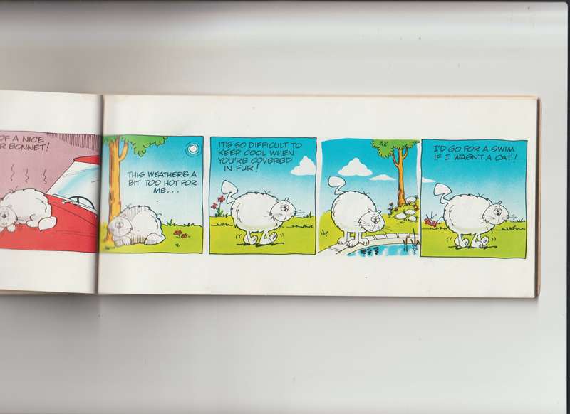 Fat Cat By Mike Atkinson (1979) cartoon comic book old retro vintage