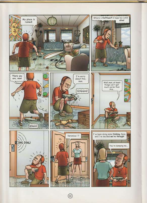 The Red Monkey The Leaking Cello Case Joe Daly cartoon comic book Cape Town South Africa