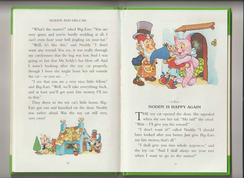 Noddy And His Car By Enid Blyton classic story book for kids children