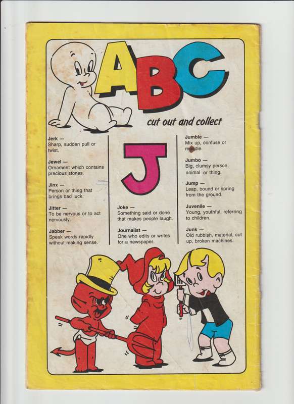 Harvey comics Hot Stuff #13 (1987) RSA South Africa print rare old vintage collectable
