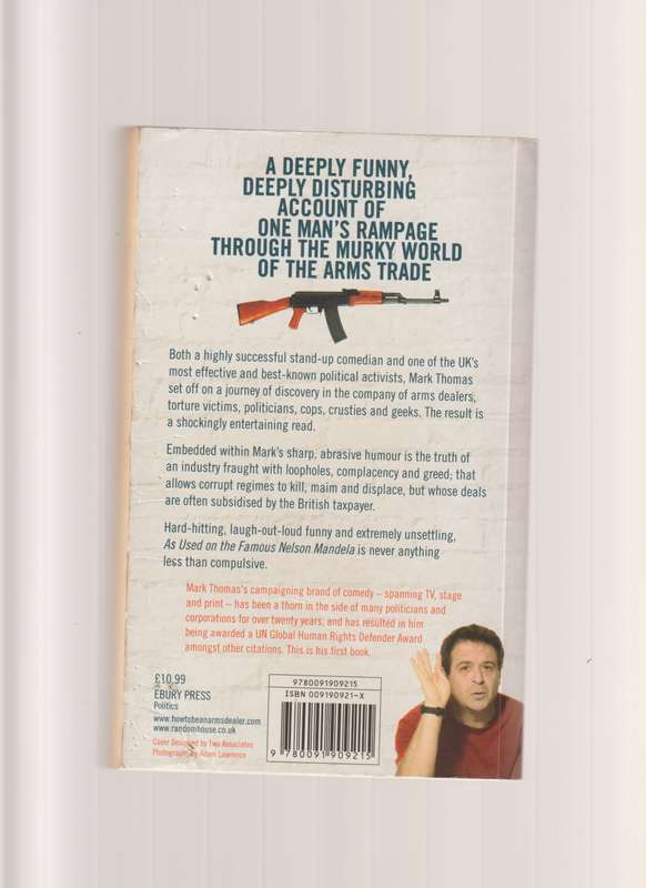 As Used On The Famous Nelson Mandela Mark Thomas nonfiction politics comedy travel humor