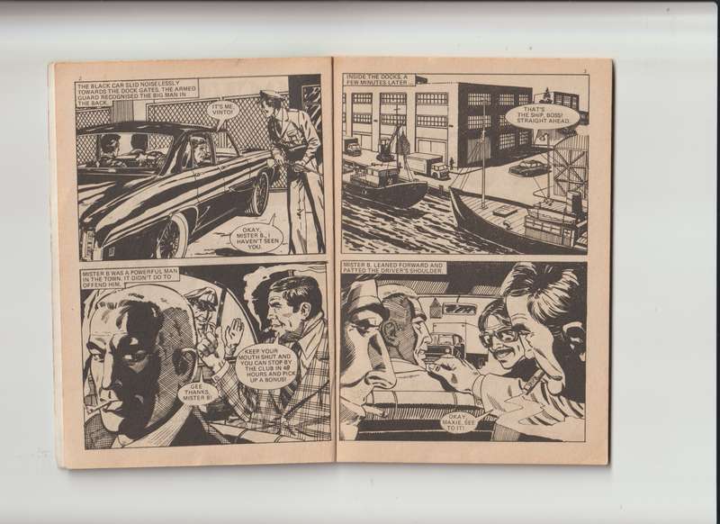 Dockland Hijack Leisure Detective Libraries #44 comic book vintage rare collectable