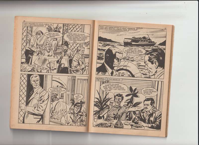 Dockland Hijack Leisure Detective Libraries #44 comic book vintage rare collectable