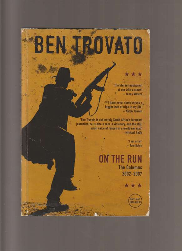 On The Run By Ben Trovato book South Africa comedy humor laughter