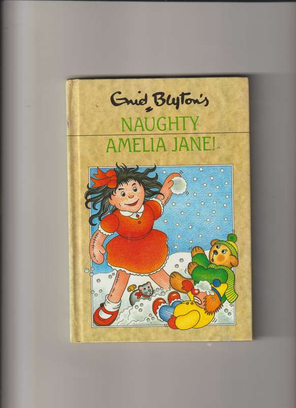 Naughty Amelia Jane By Enid Blyton 1990 kids children's classic bedtime story book fantasy novel
