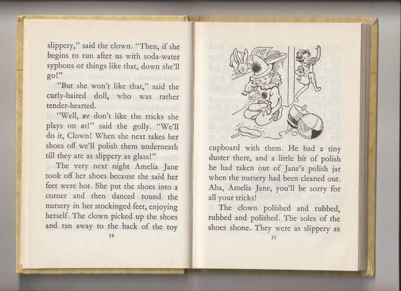 Naughty Amelia Jane By Enid Blyton 1990 kids children's classic bedtime story book fantasy novel