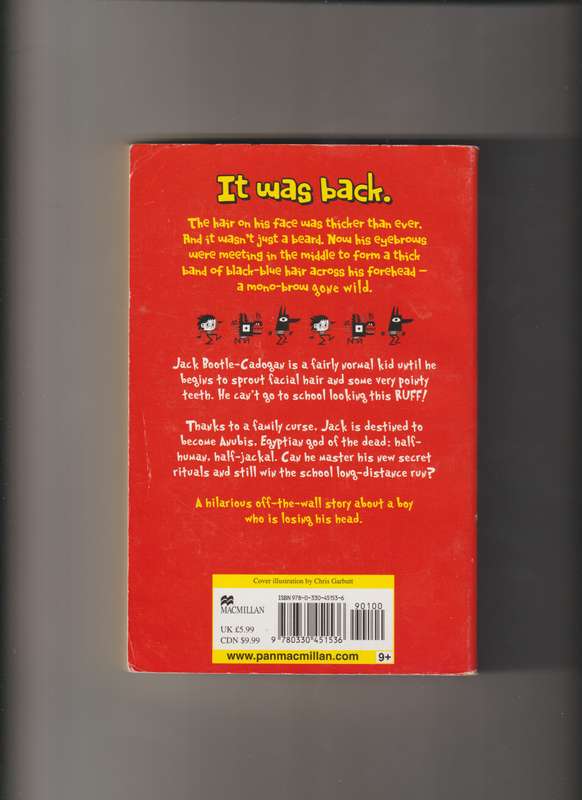 Dog Head, meet Jack he's barking.. by Jill Marshall kids children young adult comedy