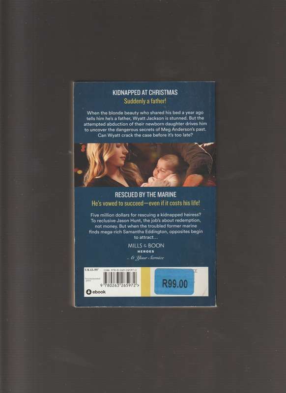 Kidnapped at Christmas / Rescued by the Marine romance drama thriller crime suspense love