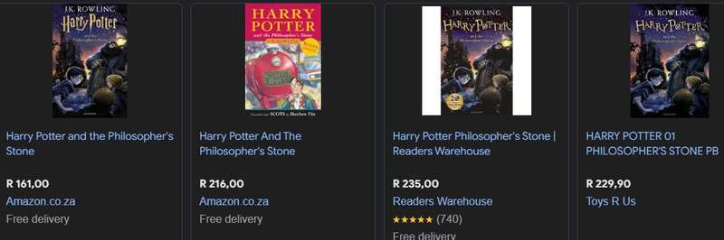 Harry Potter & the Philosopher's Stone by J. K. Rowling sci-fi fantasy magic adventure fiction novel