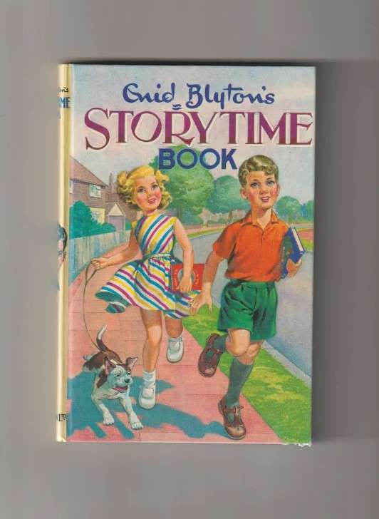 Storytime book by Enid Blyton (1964) vintage old classic children's kids bedtime story book
