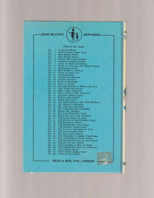 Storytime book by Enid Blyton (1964) vintage old classic children's kids bedtime story book