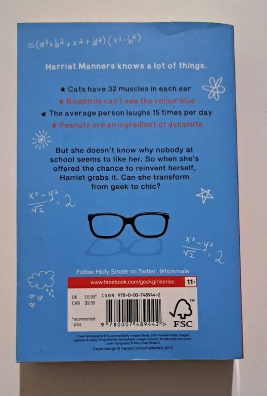 Geek Girl From Geek To Chic By Holly Smale romance humor chic lit love funny realistic fiction