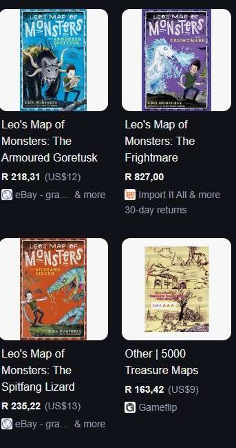 Leo's Map Of Monsters The Armoured Goretusk Kris Humphrey fantasy kids children youngsters