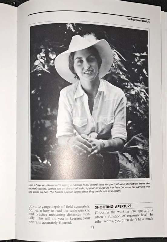 Techniques Of Portrait Photography by Bill Hurter hard cover book master class photography
