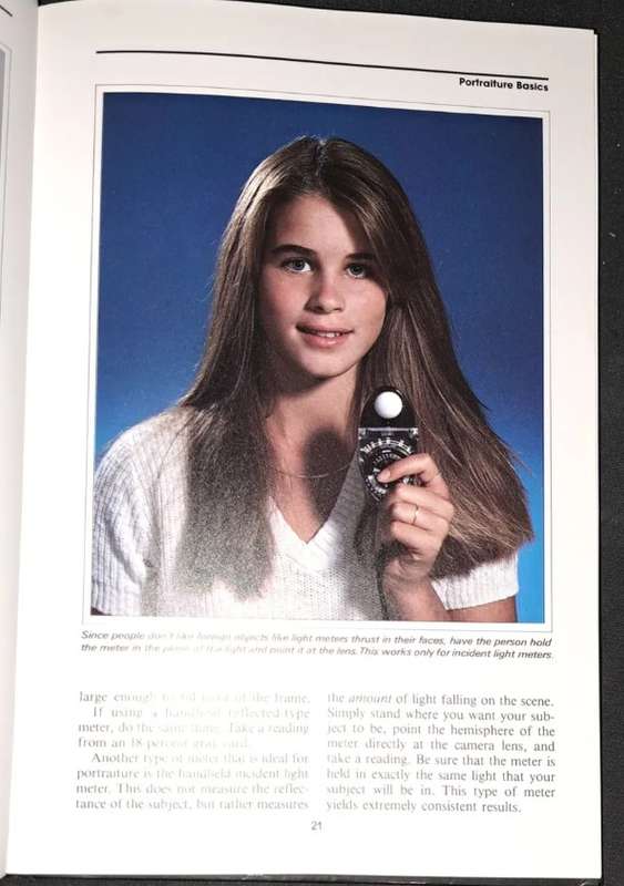 Techniques Of Portrait Photography by Bill Hurter hard cover book master class photography