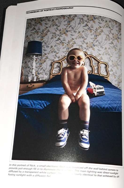 Techniques Of Portrait Photography by Bill Hurter hard cover book master class photography