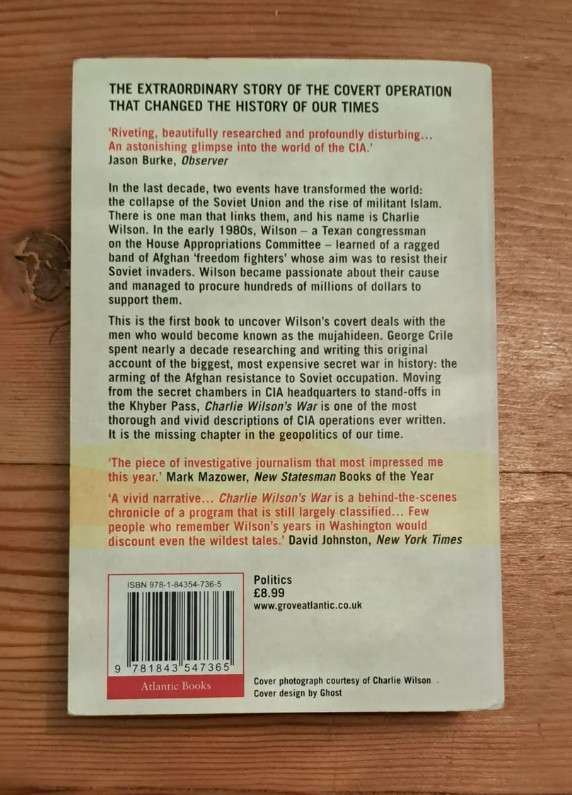 Charlie Wilson's War By George Crile history politics war biography military espionage nonfiction