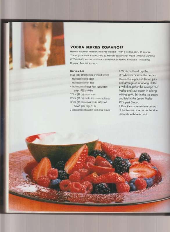 The Vodka Cookbook by John Rose cooking deserts chicken meat seafood poultry starters brunch