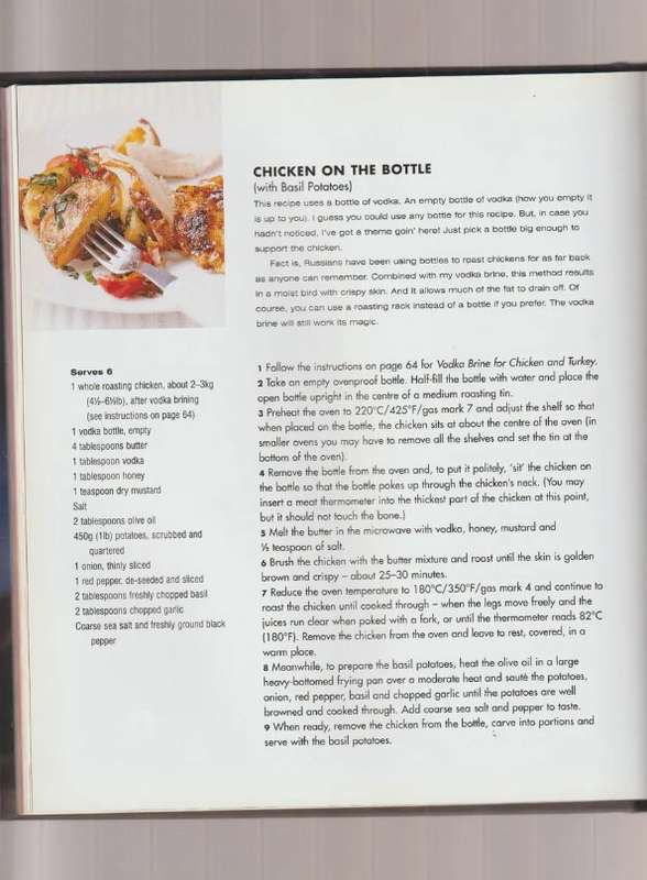 The Vodka Cookbook by John Rose cooking deserts chicken meat seafood poultry starters brunch