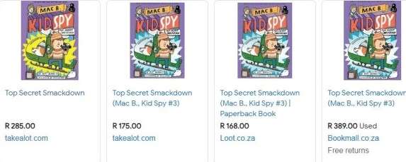 Kid Spy Top Secret Smackdown By Mac Barnett kids children's graphic novel fantasy adventure