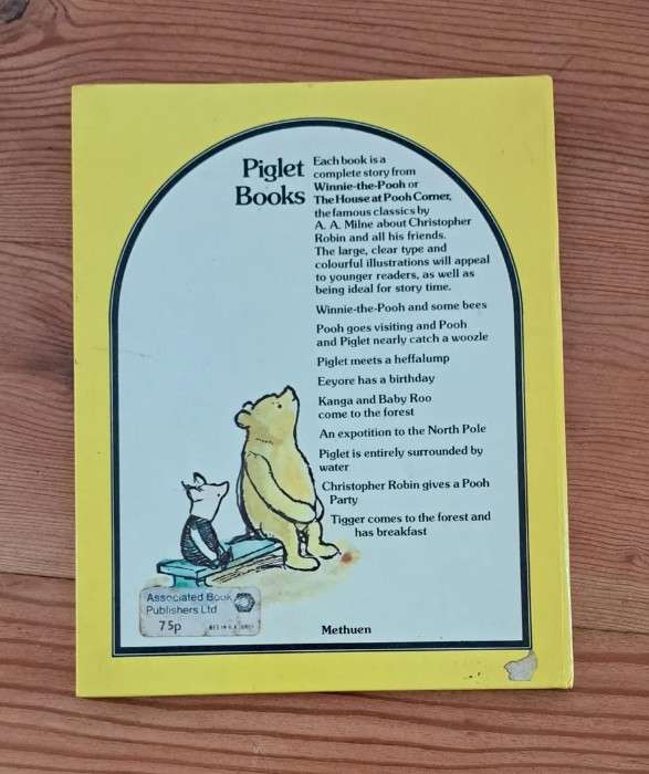 Tigger Comes To The Forest And Has Breakfast book whinnie-the-pooh kids children bedtime story