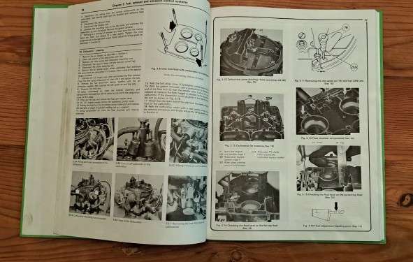 Haynes Owners Workshop repair Manual Mercedes-Benz 1976 to 1984 cars sedan motor car