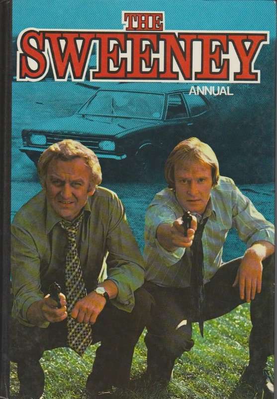 The Sweeney UK Annual 1978 (British TV Show) comic cartoon vintage rare collectable book