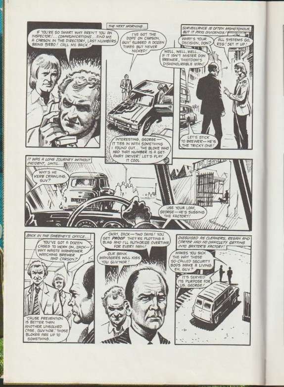 The Sweeney UK Annual 1978 (British TV Show) comic cartoon vintage rare collectable book