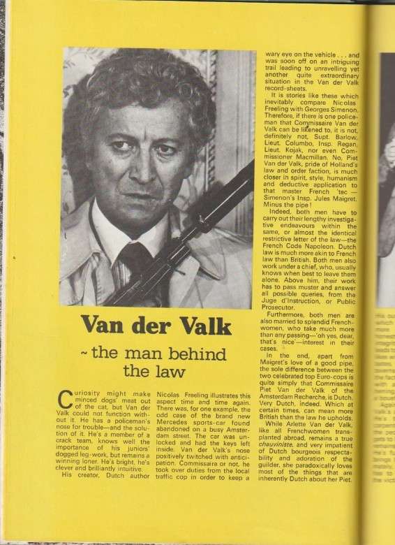 Van der Valk Annual 1978 cartoon comic book rare old vintage collectable