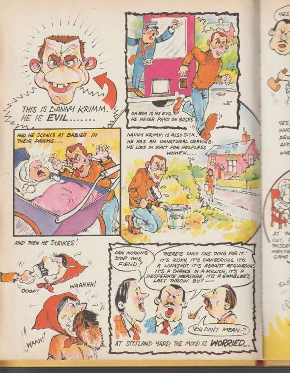 Bananas cartoon comic book annual 1979 rare old vintage and collectable