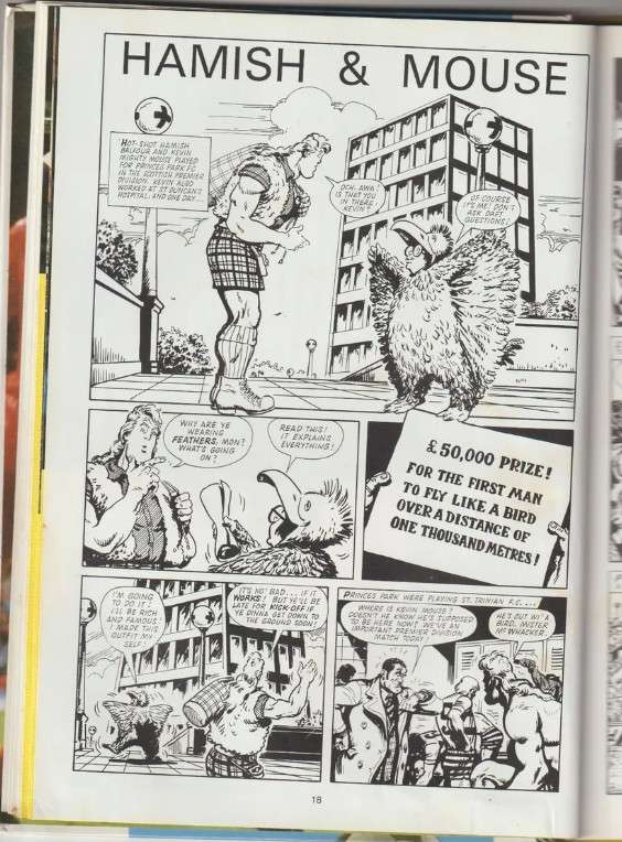 Fleetway print Roy of The Rovers comic book Annual 1990 retro old vintage collectable