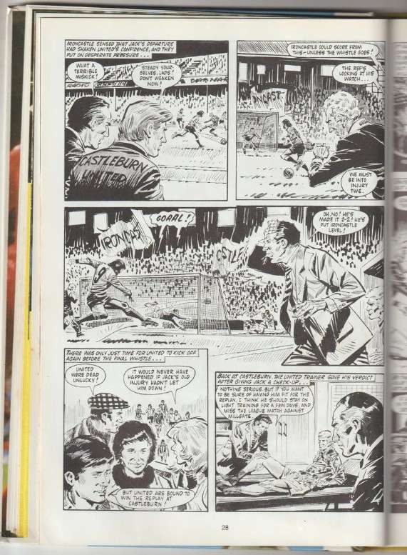 Fleetway print Roy of The Rovers comic book Annual 1990 retro old vintage collectable
