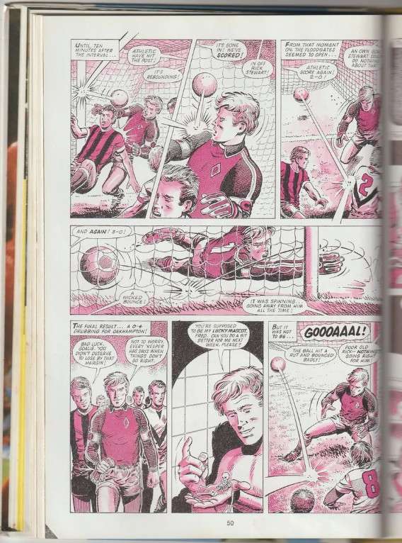 Fleetway print Roy of The Rovers comic book Annual 1990 retro old vintage collectable
