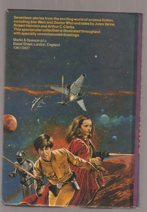 Beyond The Stars Tales Of Adventure In Time & Space St Michael book 1983 sci-fi star wars rare vinta