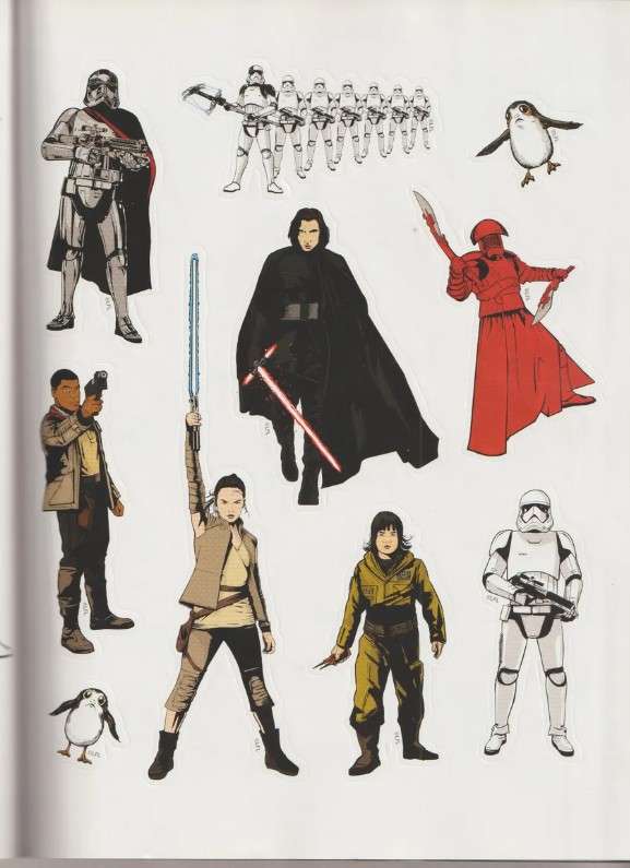 Star Wars The Last jedi kids Children's Activity book puzzles' drawing stickers