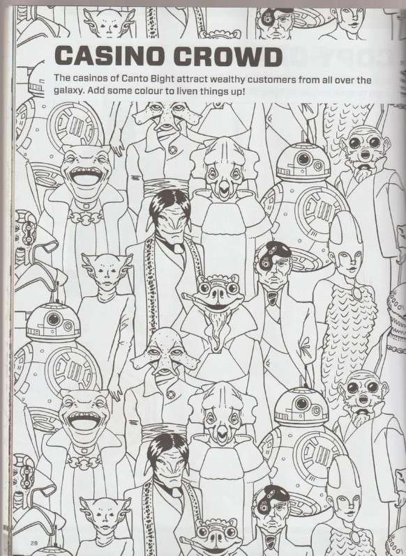 Star Wars The Last jedi kids Children's Activity book puzzles' drawing stickers