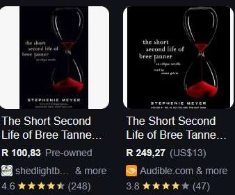 The Short Second Life Of Bree Tanner Stephenie Meyer Twilight Eclipse vampire romance fantasy love
