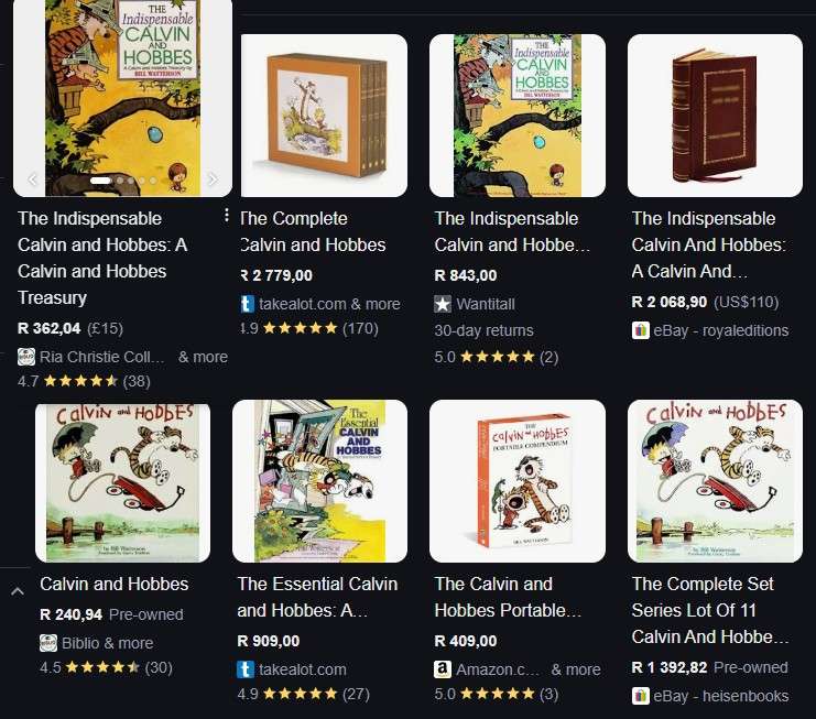 Calvin & Hobbes The Indispensable By Bill Watterson cartoon comic book graphic novel classic