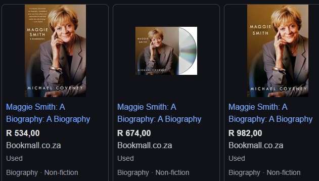 Maggie Smith A Biography By Michael Coveney biography memoir film movie actress celeb famous British