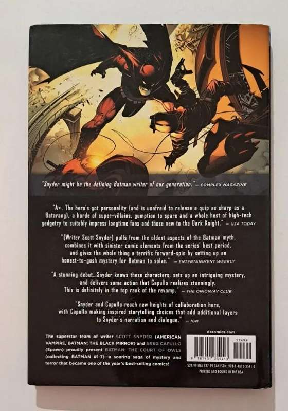 DC Comic books Batman The Court of Owls TPB (2024) Compact Comics Edition #1-1ST printing
