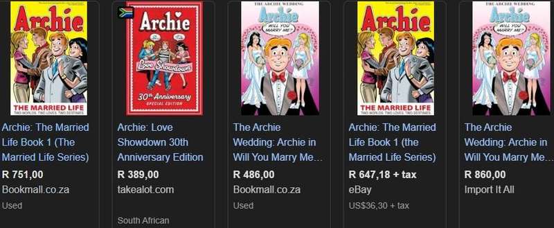 Archie The Married Book 1 Life Two Worlds Two Lovers Two Destinies cartoon comic graphic novel class