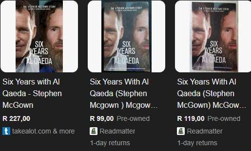 Six Years With Al Qaeda The Stephen McGown true Story biography memoir travel Africa war history