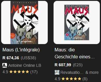 The Complete Maus A Survivor's Tale HC #1 cartoon comic book graphic novel