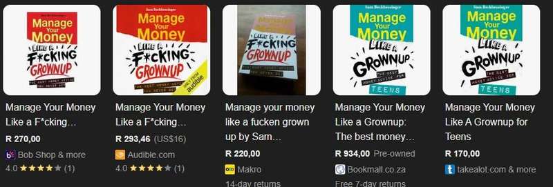 Manage Your Money like a Fcking Grownup Sam Beckbessinger finance self help business economics advic