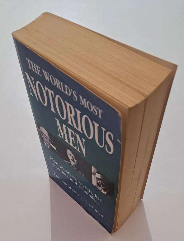 The World's Most Notorious Men printed by Chancellor Press true crime history business Tyrants mafia