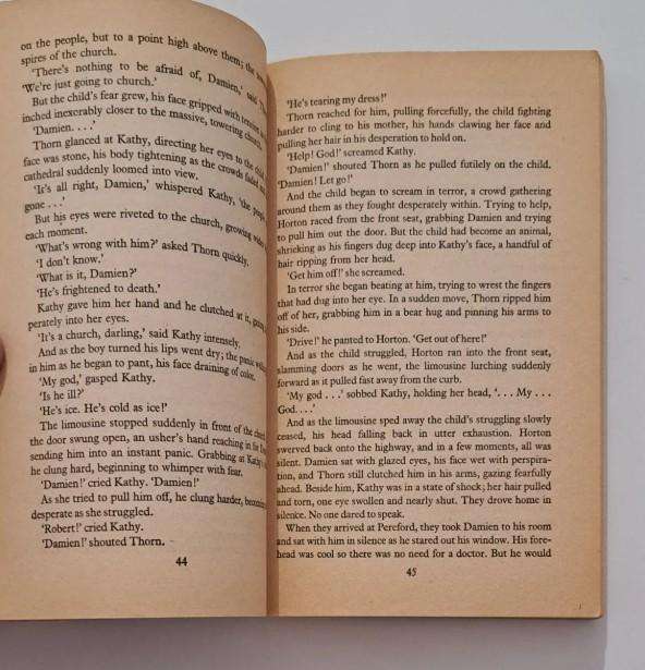 The Omen by David Seltzer (1976) rare vintage old classic film movie horror thriller paranormal fant